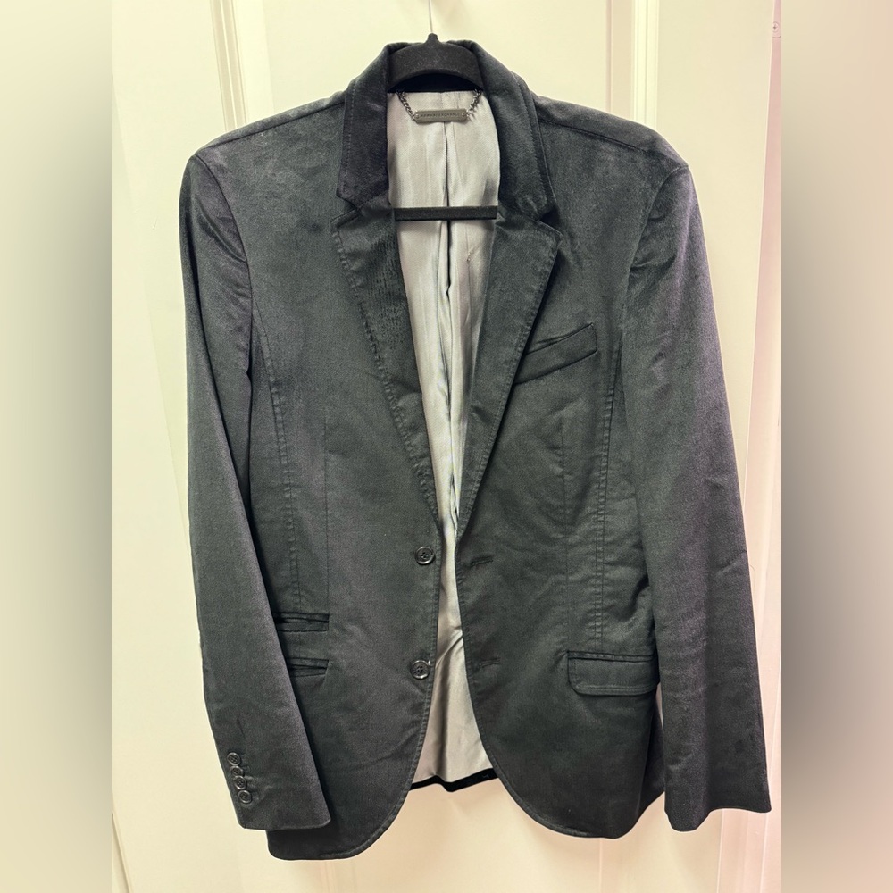 Men’s Armani Exchange Suede Blazer